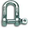 Manille droite CHAPUIS axe 7.3 mm larg.int.17 mm